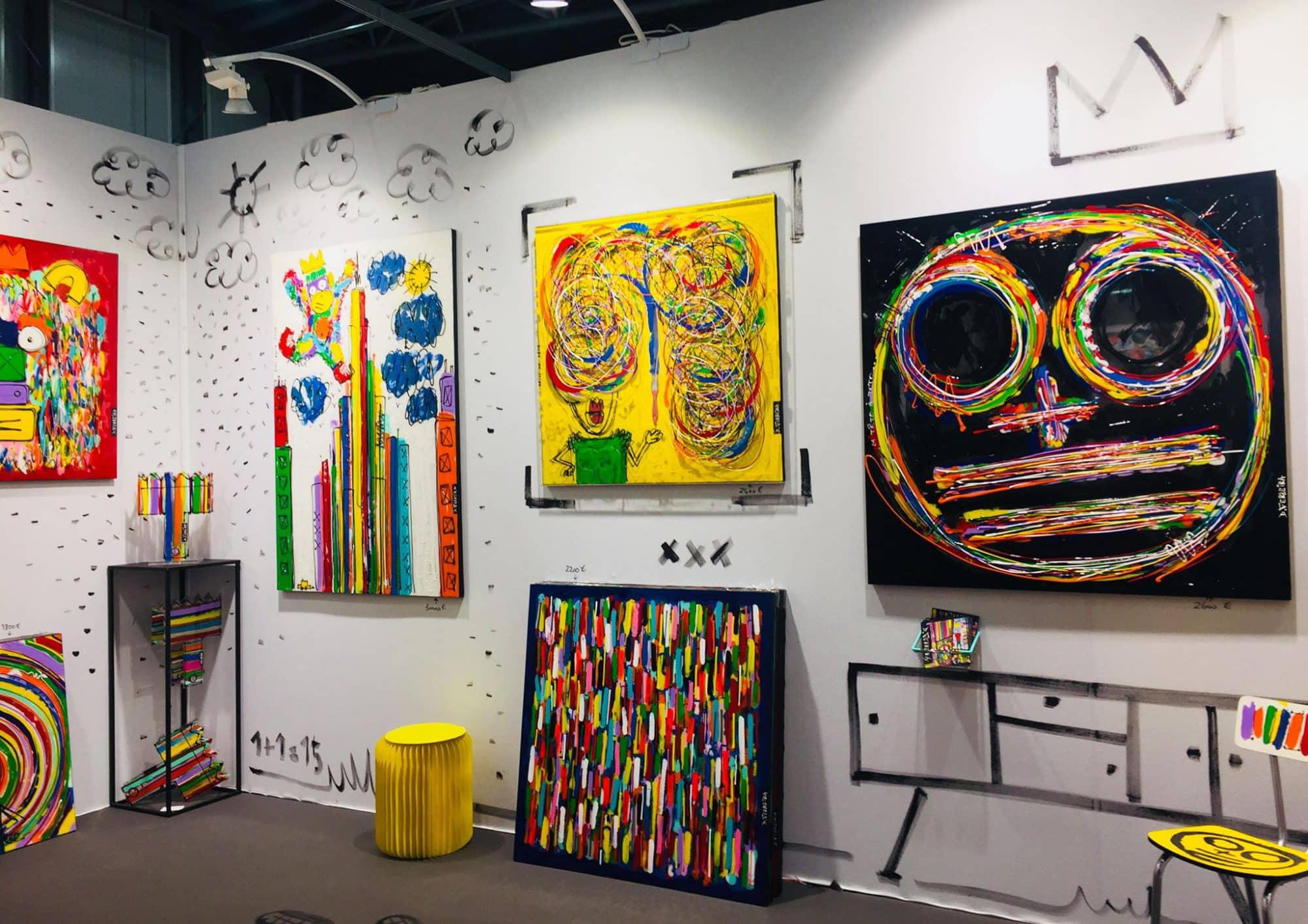 巴黎當代藝術(shù)博覽會，art3f，藝術(shù)展會現(xiàn)場